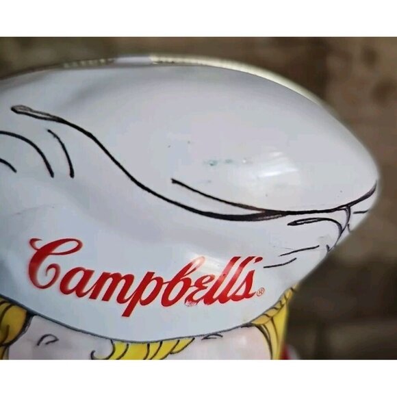 Campbell's Soup Kids Chef Tin Box 1998 Tin Box Company 9" Long - Picture 3 of 10